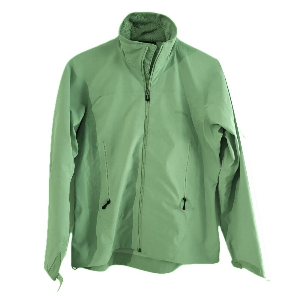 PATAGONIA Figure 4 Green Windbreaker Jacket Gorpcore Women's Medium